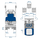 Mini-pelle Scheppach EXC815