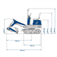 Mini-pelle Scheppach EXC815