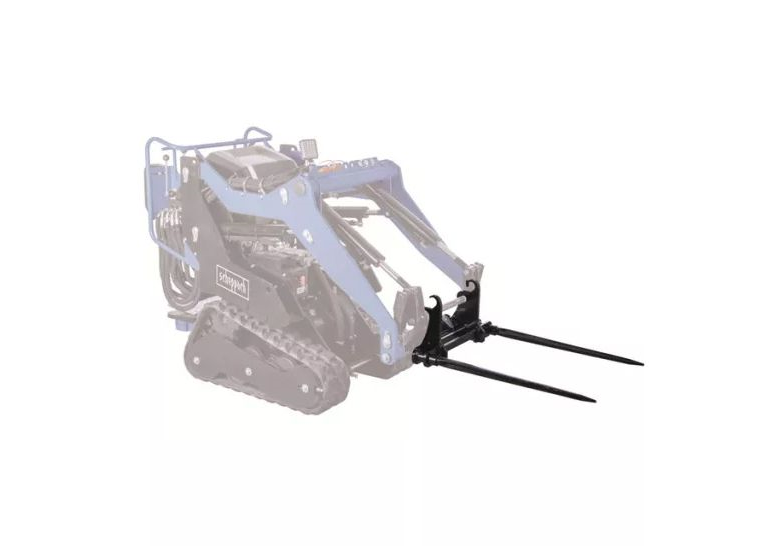 Fourches de transport et de chargement de balles pour la chargeuse compacte MKL730 Scheppach SCH7915400703