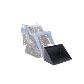 Godet de terrassement de 130 L pour chargeuse compacte MKL730 Scheppach SCH7915400707