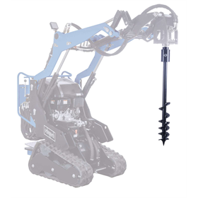Tarière de 100 mm de diamètre pour chargeuse compacte MKL730 Scheppach SCH7915400712