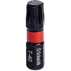 Embouts de vissage à percussions T40 25mm HI-TEK, 20pcs. Schmith SBU-T40/25