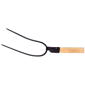 Fourche 2 dents manche en bois profilé Schmith SG-WPP2