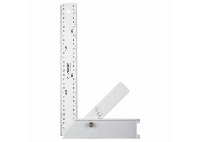 Angle en aluminium avec rapporteur 400 mm Schmith SKAL-400B