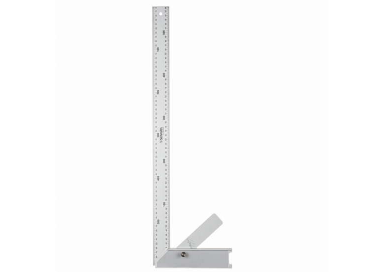 Angle en aluminium avec rapporteur 600 mm Schmith SKAL-600B