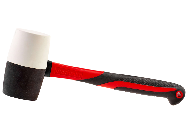 Maillet en caoutchouc 680g avec manche fiberglass Schmith SMGF-680