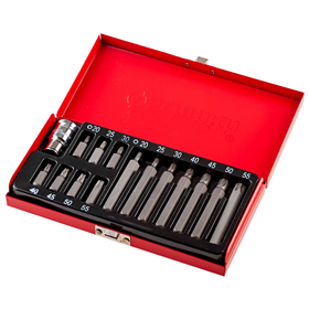 Jeu d'embouts torx avec support 15pcs. Schmith SQBT-06
