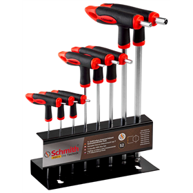 Jeu de clés Allen type t 8pcs. Schmith SQKI-1