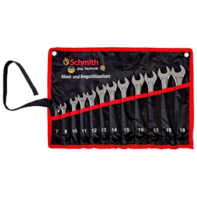 Jeu de clés plates mixtes, 12pcs. Schmith SQKPO-01