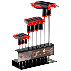 Jeu de clés torx type t 9pcs. Schmith SQKT-1