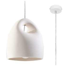 Lampa wisząca ceramiczna BUKANO Sollux Lighting Café Au Lait