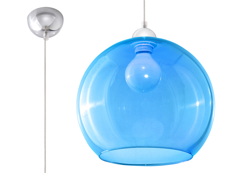 Suspension BALL bleu Sollux Lighting French Sky