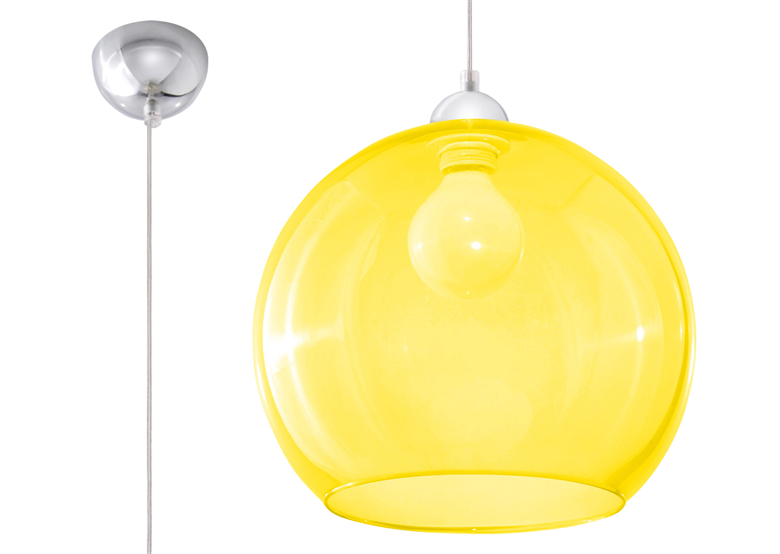 Suspension BALL jaune Sollux Lighting French Sky