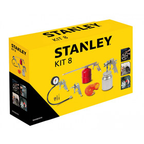 Jeu de pistolets à air comprimé, 8 pièces Stanley 9045865STN