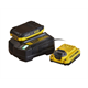 2 batteries 18V 2.0Ah + chargeur Stanley Fatmax V20 SFMCB12D2