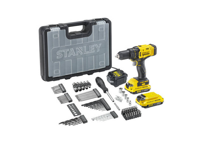 Perceuse-visseuse Stanley FatMax V20 SFMCD700D2A 2x2.0Ah