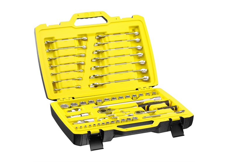 Coffret de clés et douilles 1/2", 1/4" , 49 éléments Stanley FMMT82827-1