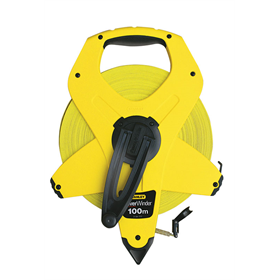 Ruban à mesurer en fibre de verre de 100 m Stanley Power Winder 2-34-777