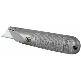 Cutter métallique 199e, lame fixe, 3 lames de rechange [k] Stanley S/10-199-2