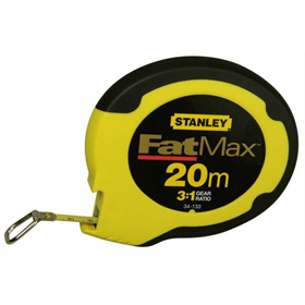 Mètre ruban acier 20m/10mm Stanley S/34-133-0