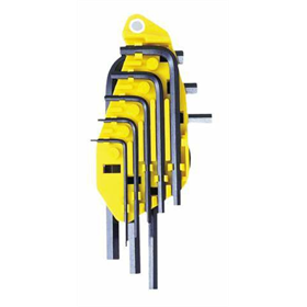 Jeu de clés Allen 8pcs, 1/16-1/4 support plat Stanley S/69-252-0