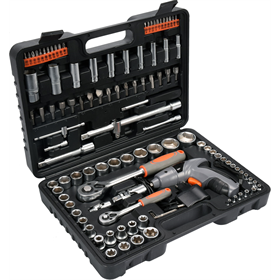 Kit d'outils 1/2" 1/4" 109 pcs. Sthor 58695