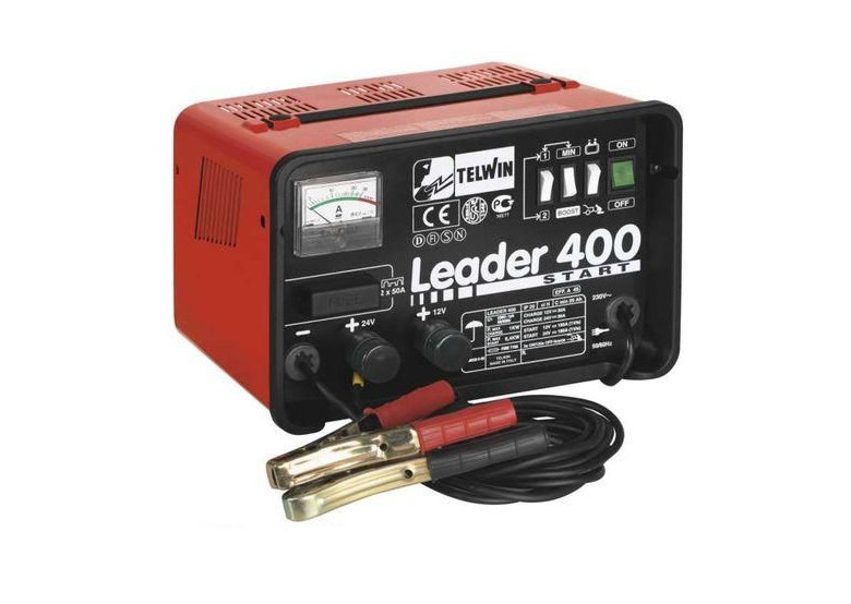 Chargeur batterie de voiture LEADER 400 Telwin 807551