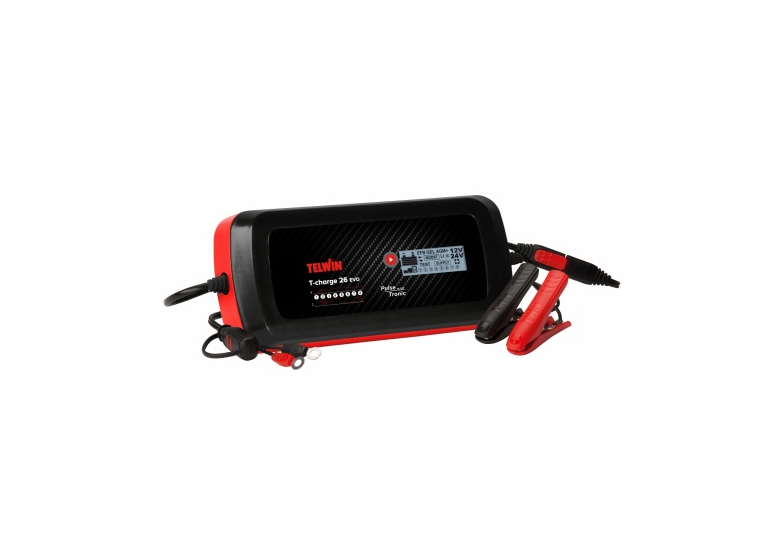 Chargeur 12/24V Telwin T-CHARGE 26 EVO