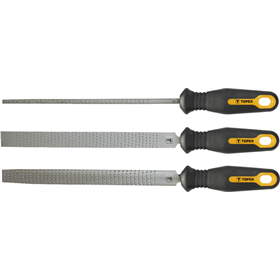 Limes à bois 200mm, lot de 3pcs. Topex 06A330