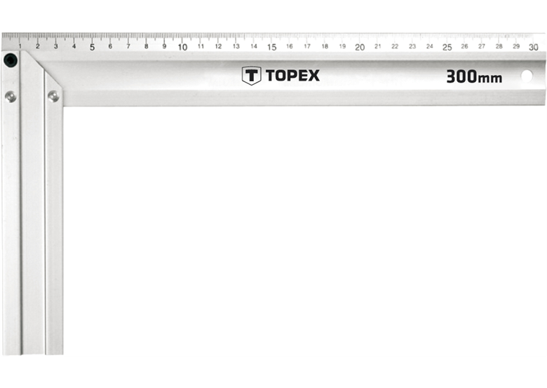 Angle en aluminium 300x175 mm Topex 30C363