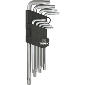 Clés Allen Torx T10-T50 9pcs. Topex 35D961