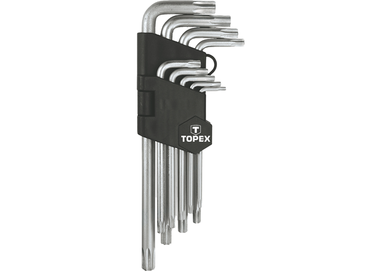 Clés Allen Torx T10-T50 9pcs. Topex 35D961