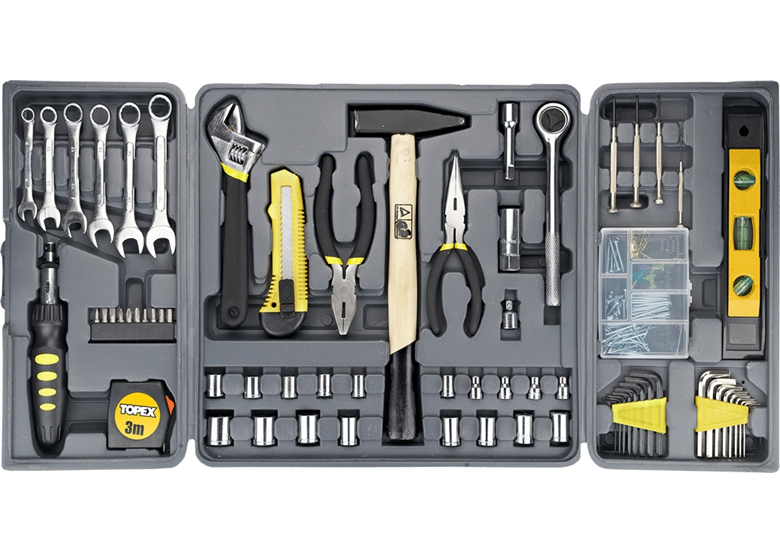Kit d'outils 135 pièces Topex 38D215