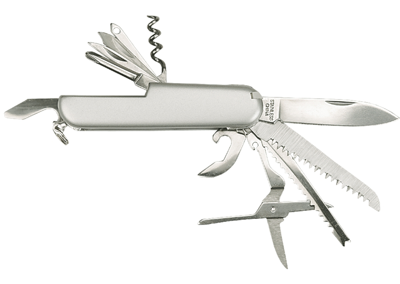Couteau multifonctions 11 lames Topex 98Z116