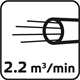 Souffleur de feuilles Verto 52G505