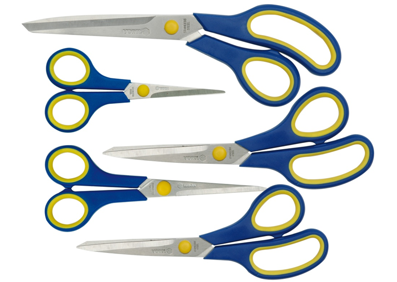 Lot de 5 ciseaux Vorel 76314
