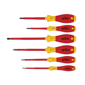 Jeu de tournevis SoftFinish électrique 6pcs. Wiha 320NK6