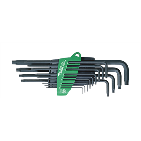 Jeu de clé Allen avec support ProStar, noir, 13pcs. Wiha WH-24312