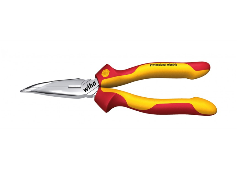 Pince demi-ronde pliée 200mm Wiha Z05120006
