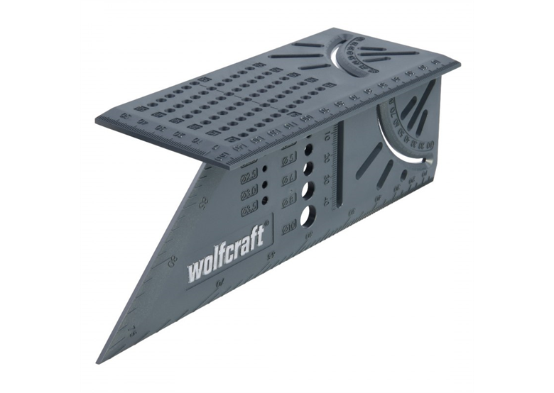 Règle carré japonais 3D Wolfcraft WF5208000
