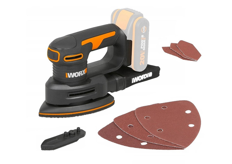 Ponceuse vibrante Worx PowerShare WX822.9