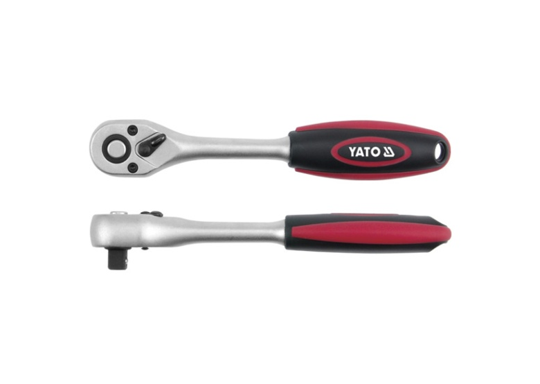Cliquet droit avec manche en plastique 1/4'' CR-V Yato YT-0322