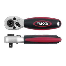 Cliquet 1/4” 105 mm à douille et embout Yato YT-0331