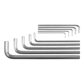 Clés Hex 10 pièces 3-17 mm CR-V Yato YT-0519