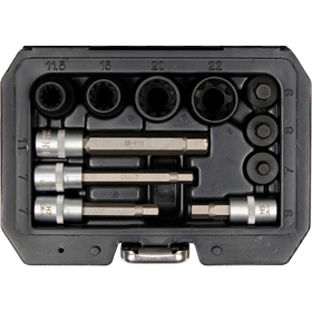 Coffret d'outils pour étrier de frein 11pcs. Yato YT-06808