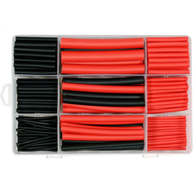 Tubes de raccordement isolants thermorétractables avec colle 270pcs. Yato YT-068671