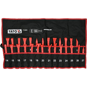 Jeu d'extracteur tapisserie 27pcs Yato YT-08443