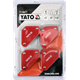 Lot d'équerres de soudure 4pcs. Yato YT-08677