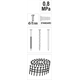 Cloueur pneumatique Yato YT-09213
