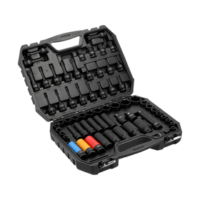 Jeu de douilles à choc et de clés hexagonales 1/2", 64 pièces Yato YT-10260